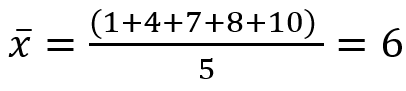 Calculation of Average/Mean