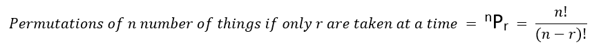 Permutation Formula